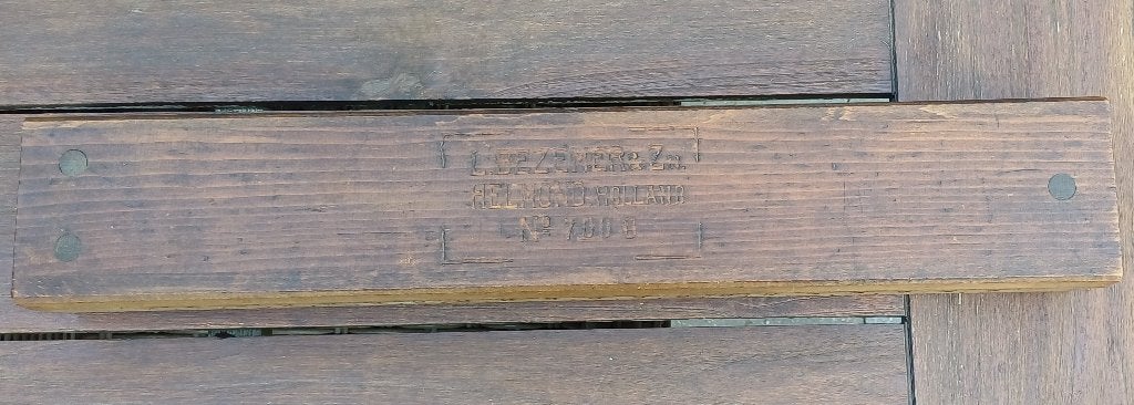 Antieke houten sigarenmal/sigarenvorm, Verzenden