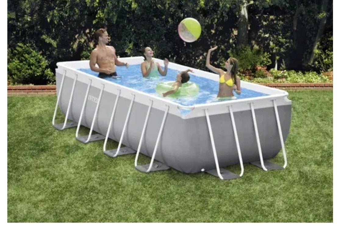 Opknapper: Intex Zwembad 488cm, Ophalen, Rechthoekig, Opzetzwembad