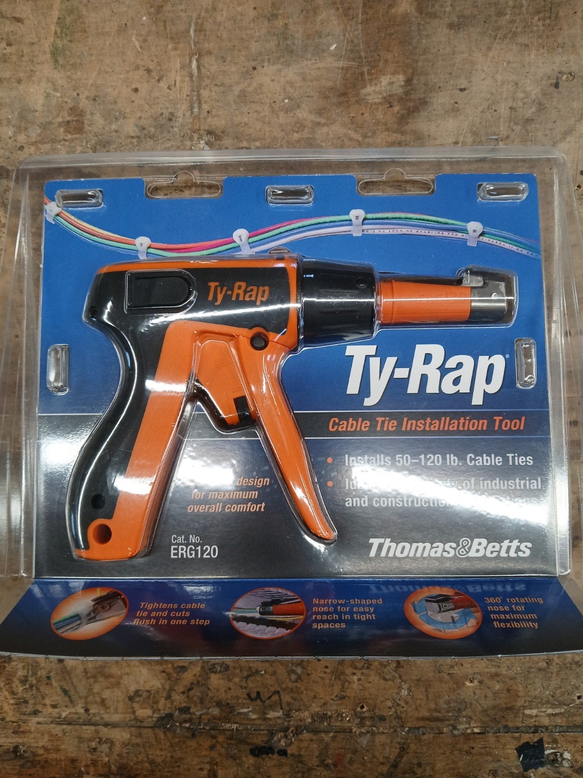 Ty-Rap Kabelbinder Installatiegereedschap ERG120, Ophalen of Verzenden, Nieuw, Overige typen, Overige merken