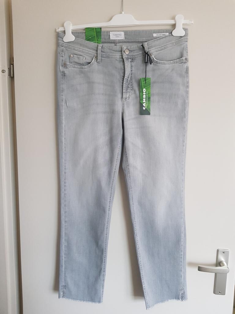 Cambio licht grijze jeans type Piper maat 44 NIEUW, Cambio, Nieuw, Ophalen of Verzenden, W33 - W36 (confectie 42/44)