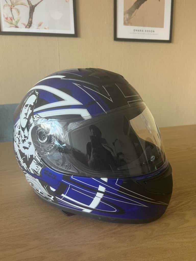 Motorhelm maat M, Motoren, Kleding | Motorhelmen, Ophalen, Tweedehands, Integraalhelm, Overige merken