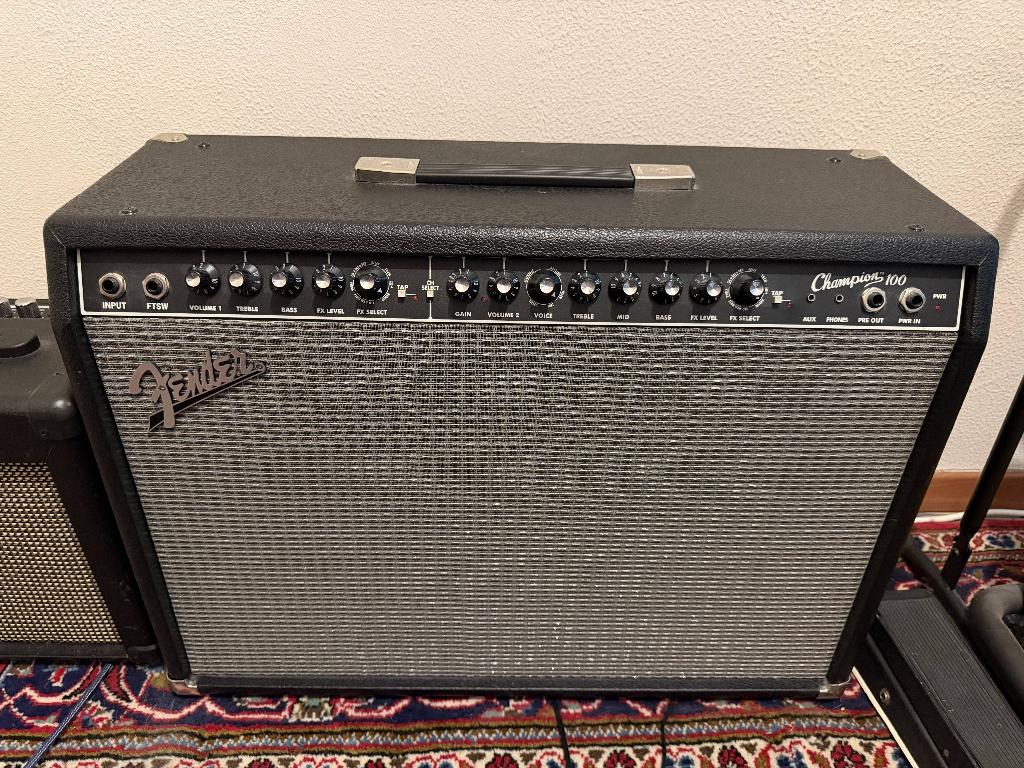 Fender champion 100, Ophalen, Zo goed als nieuw, Gitaar, 100 watt of meer
