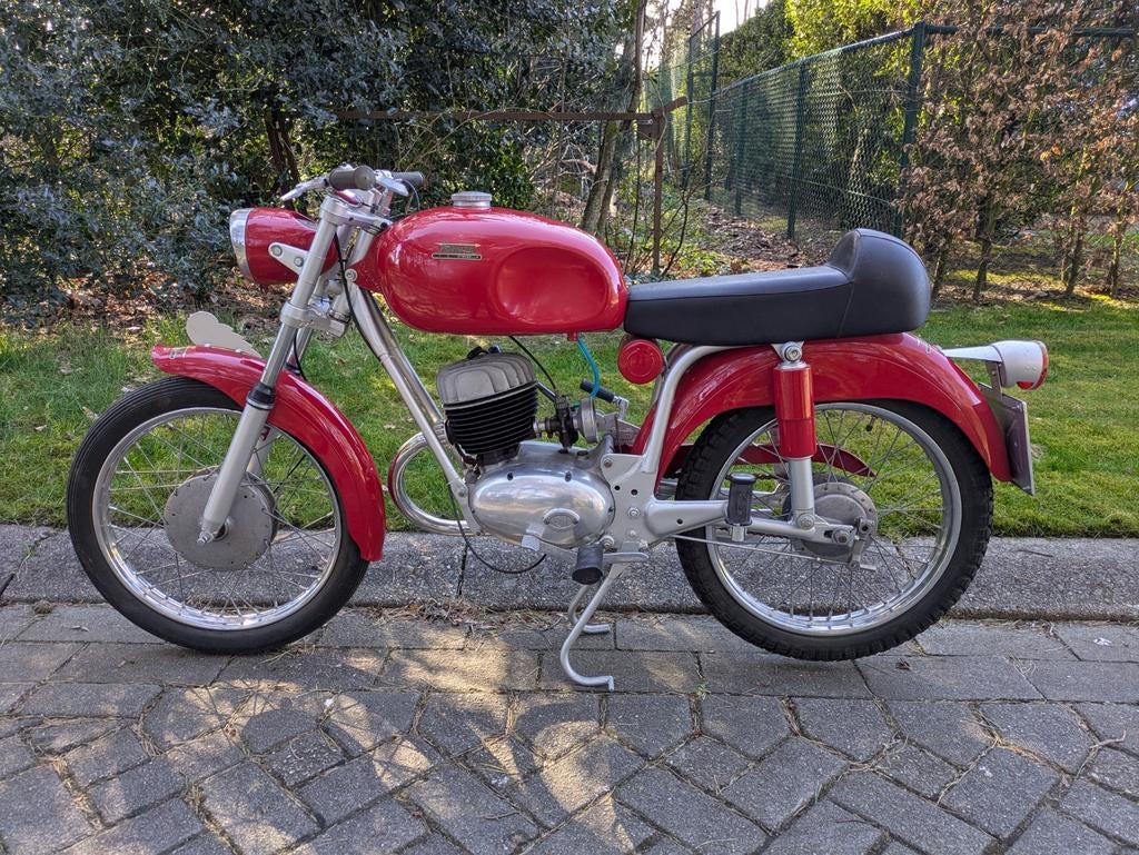 Alpino Ardito 125cc uit 1952, Motoren, Ophalen, Gebruikt