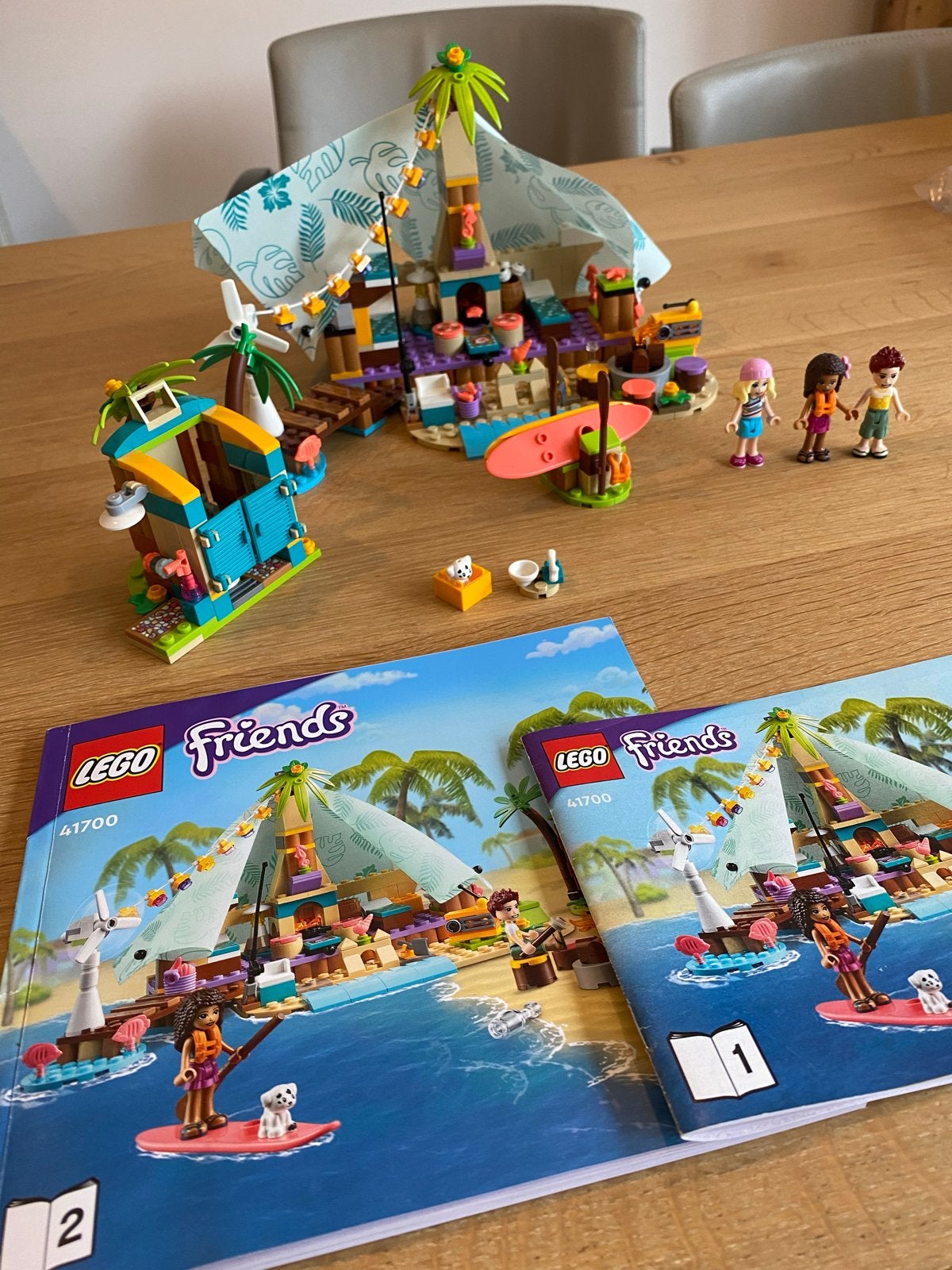 LEGO Friends 41700 Glamping aan het strand, Lego, Friends, Ophalen of Verzenden, Zo goed als nieuw