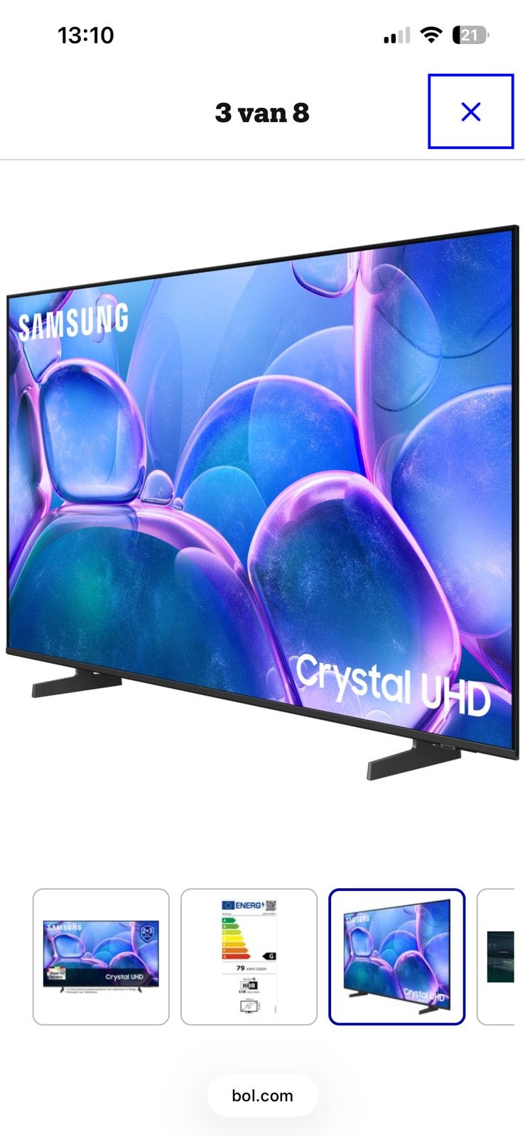55 inch smart tv samsung zog goed als nieuw, 50 Hz, Ophalen of Verzenden, Zo goed als nieuw, Samsung