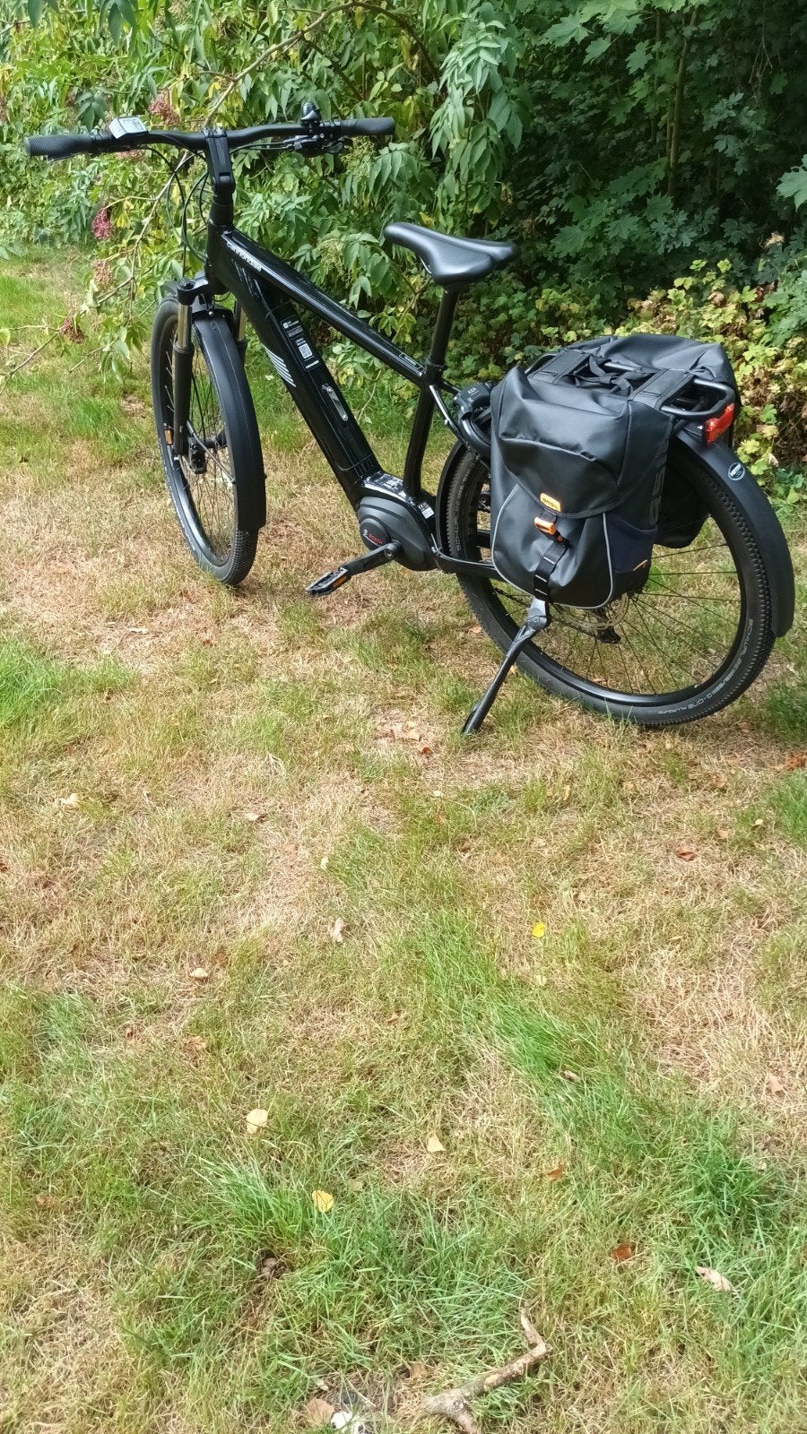 Cannondale Tesoro Neo X  met Bosch motor en fietstassen, Fietsen en Brommers, Elektrische fietsen, Ophalen