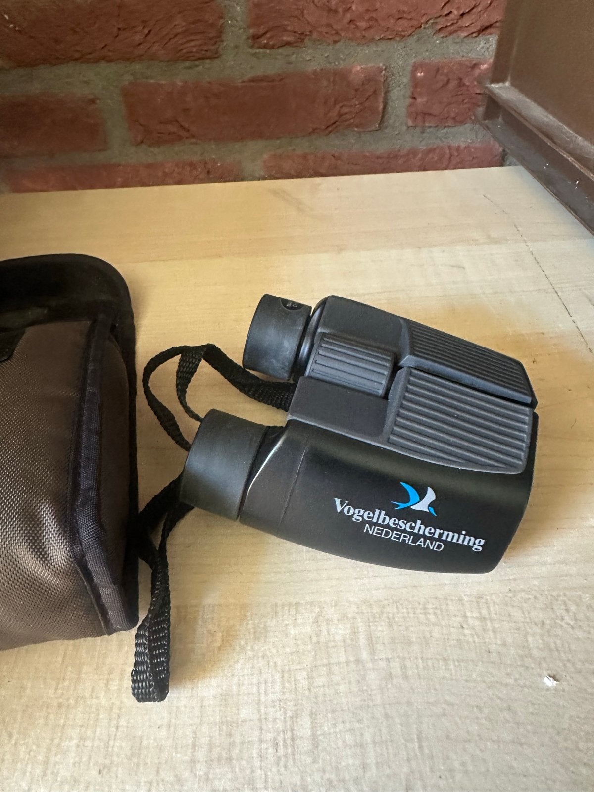 Verrekijker Vogelbescherming Nederland 8x23 met tasje, Audio, Tv en Foto, Optische apparatuur | Verrekijkers, Gebruikt, Dakkant (recht)