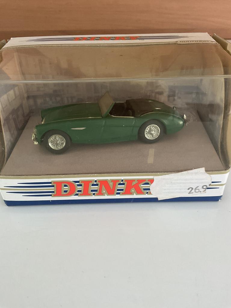 Austin Healy Dinky, Ophalen, Zo goed als nieuw, Auto, Dinky Toys