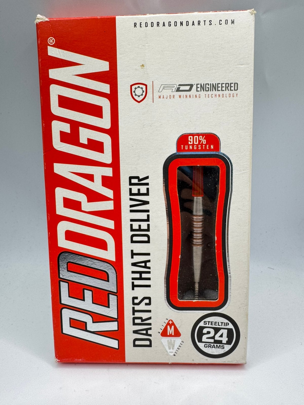 Red Dragon Fusion 24 Gram Dartpijlen, Ophalen of Verzenden, Zo goed als nieuw, Nvt, Pijlen