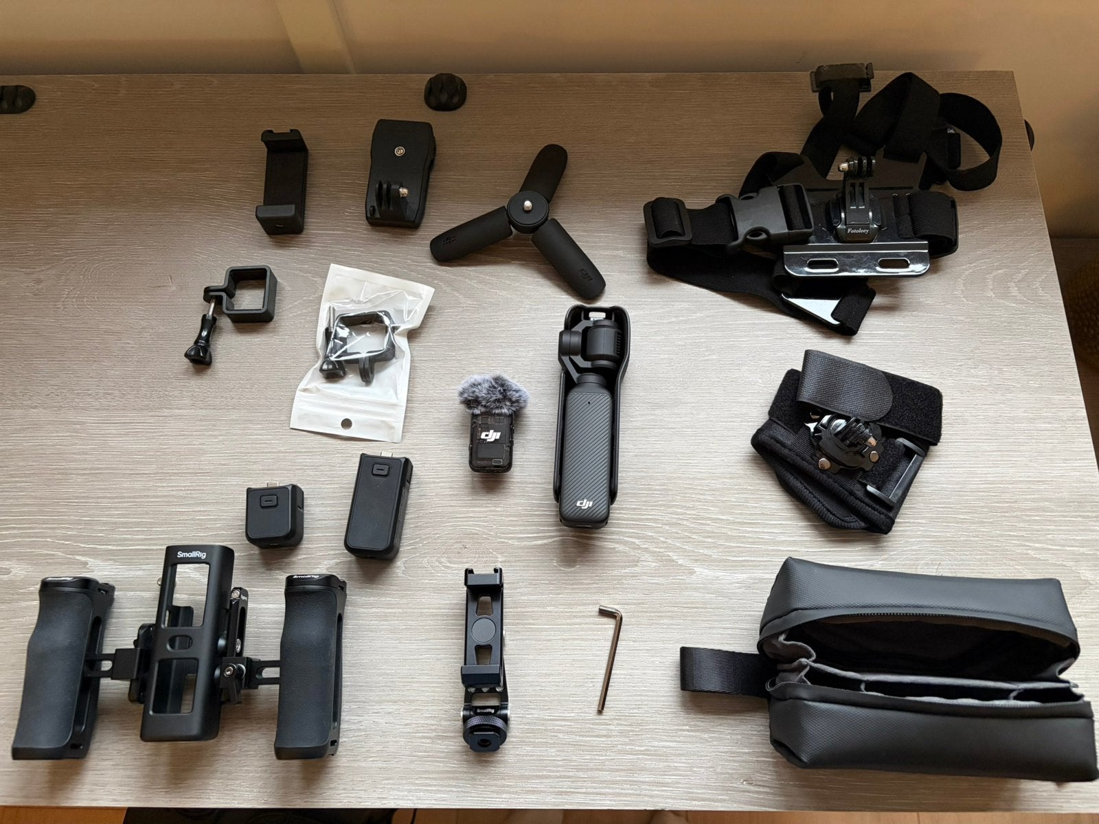 DJI Osmo Pocket 3 Creator Combo + veel accessoires, Audio, Tv en Foto, Ophalen of Verzenden, Zo goed als nieuw, Overige merken