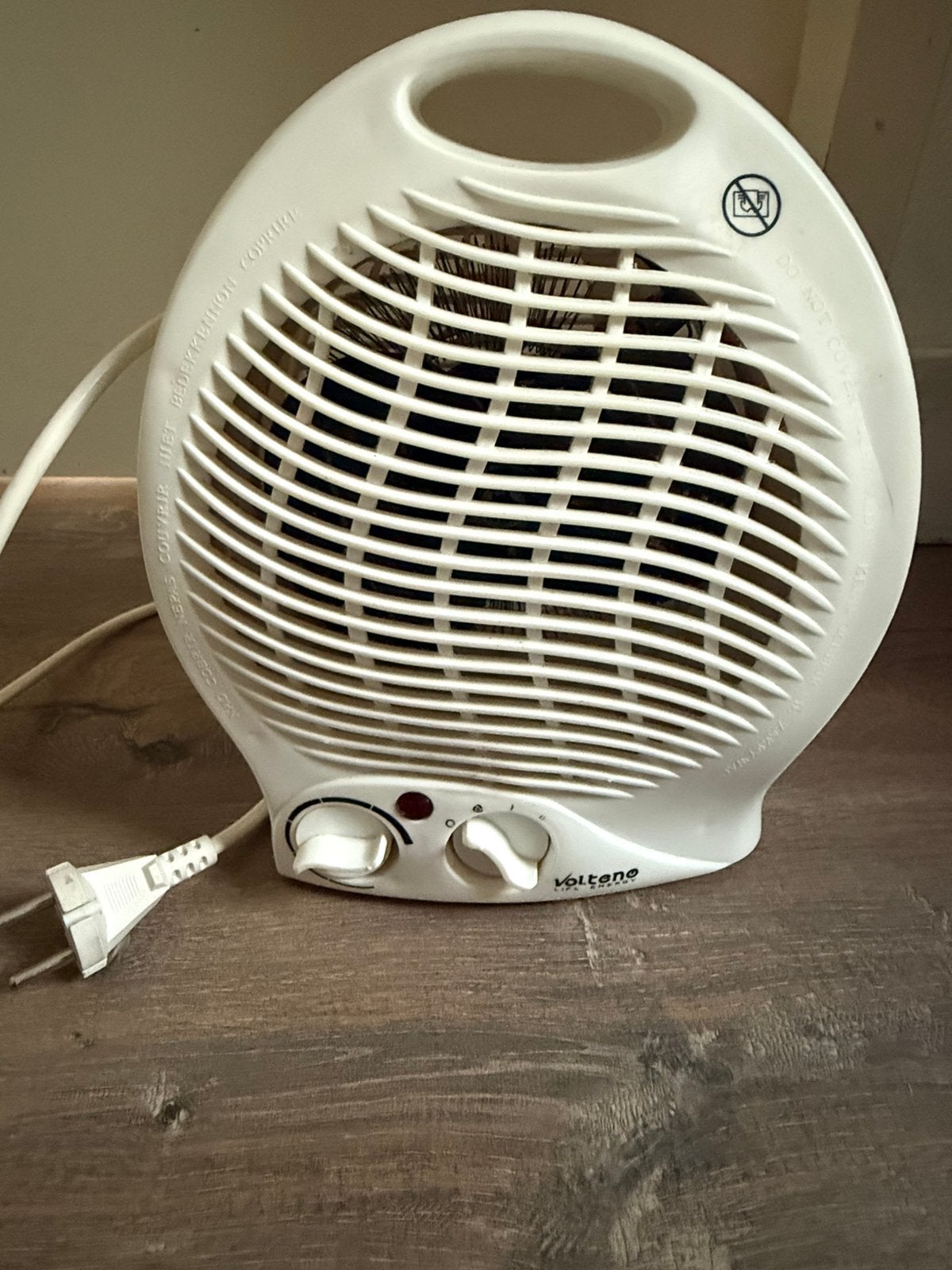 ventilatorkachel volteno 2000W, Ophalen, Gebruikt, Minder dan 30 cm, Kachel