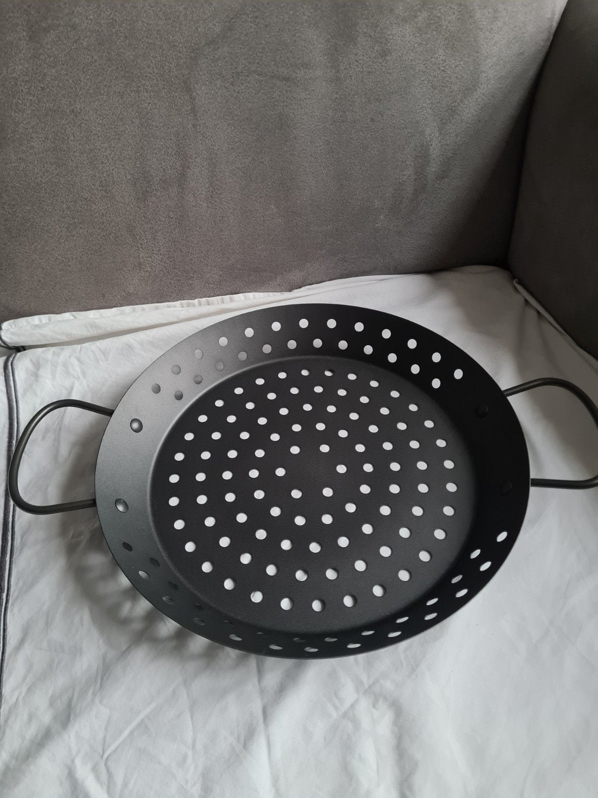 Jamie Oliver BBQ Grillpan - Ø 30 cm, Tuin en Terras, Barbecue-accessoires, Zo goed als nieuw, Ophalen of Verzenden