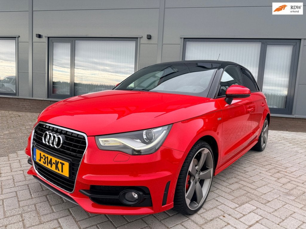 Audi A1 Sportback 1.4 TFSI|185PK|Automaat|Keyless|Sport Stoe, Auto's, Audi, Euro 5, Zwart, 4 cilinders, 4 stoelen