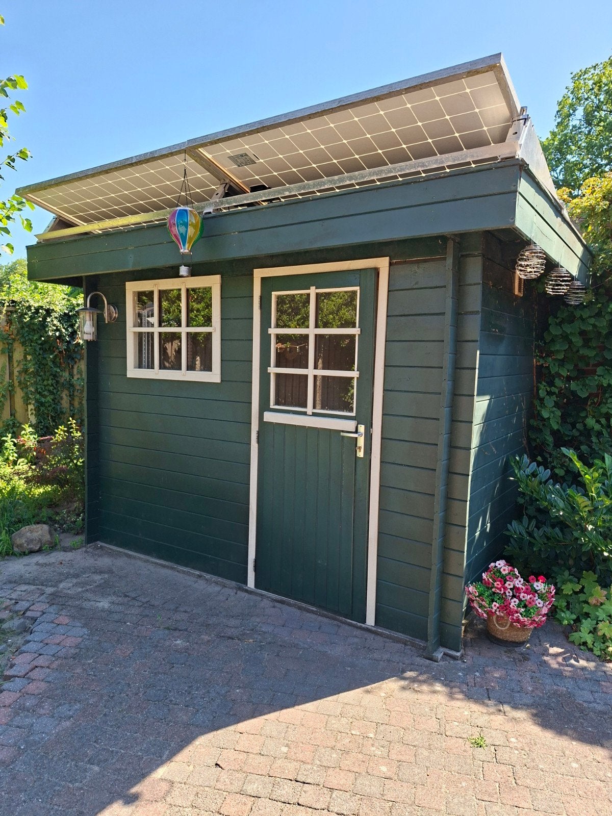 Houten blokhut | Schuur | Kippenhok Tuinhuis met ramen deur, Ophalen, Gebruikt, Hout, Overige typen