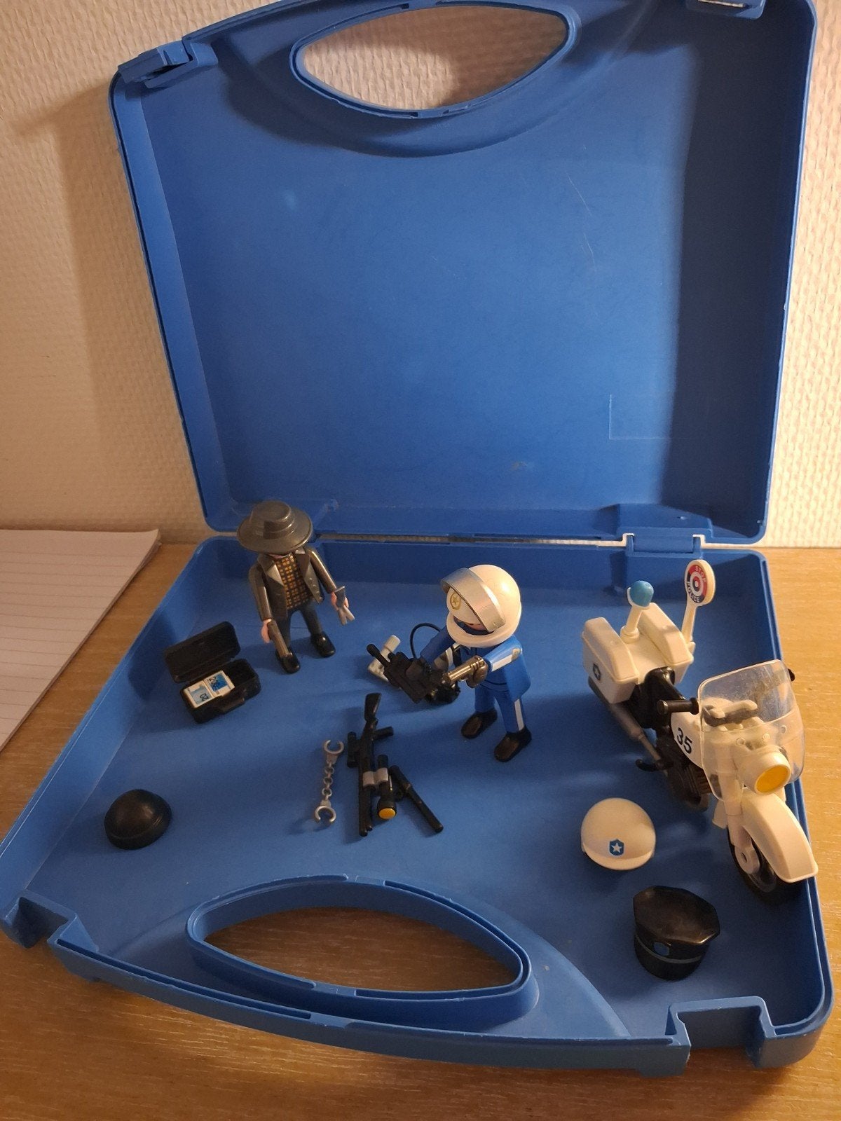 Playmobil politiekoffer setnr 5891, Kinderen en Baby's, Complete set, Ophalen of Verzenden, Zo goed als nieuw, City action