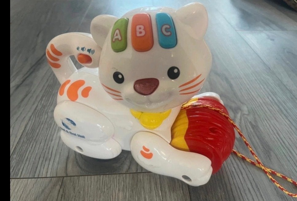 Speelgoed Poes met Geluid en Lichtjes, Ophalen of Verzenden, Gebruikt, Overige typen, Met licht