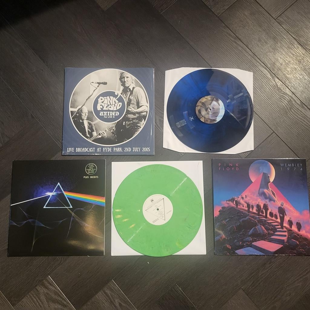Pink floyd Coloured vinyl verzamelaars pakket., Ophalen of Verzenden, Zo goed als nieuw, 12 inch, Progressive