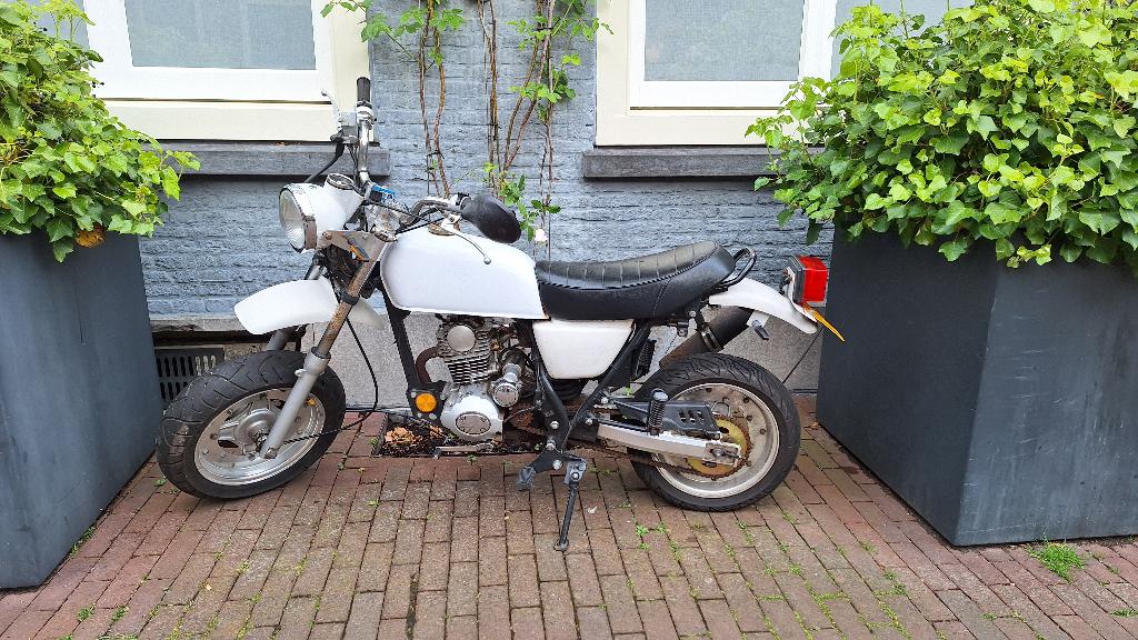 Zhenhua Ape 50cc wit | Honda Ape Clone, Ophalen, Gebruikt, Overige modellen, Maximaal 45 km/u