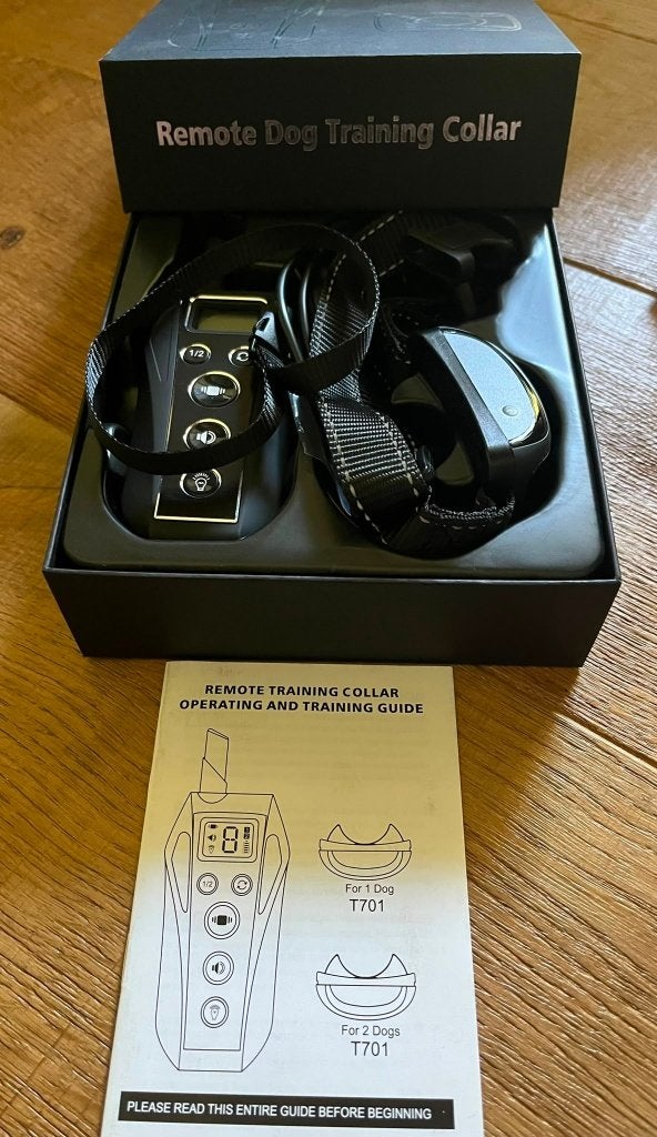 Remote Dog Training Collar, Ophalen of Verzenden, Zo goed als nieuw, Halsband