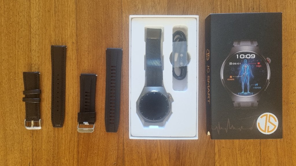 JG Smart Sport horloge, Conditie, Zwart, Ophalen of Verzenden, Zo goed als nieuw