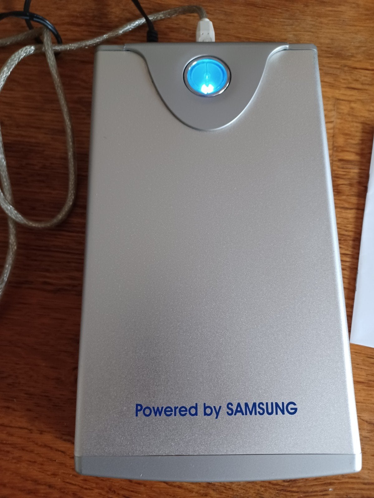 Externe harde schijf 40 GB - Samsung OTB / One Touch Backup, Samsung, Western Digital, HDD, Ophalen of Verzenden, Zo goed als nieuw