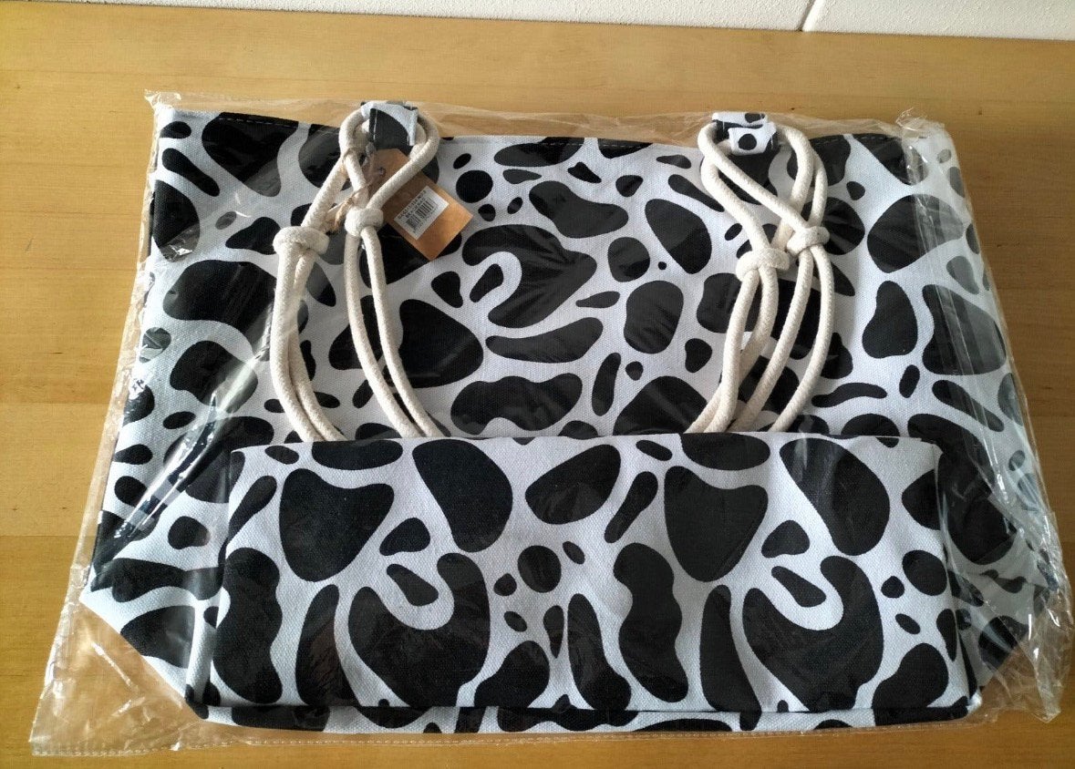 Nieuwe tas met koeien print, Ophalen of Verzenden, Nieuw, Shopper
