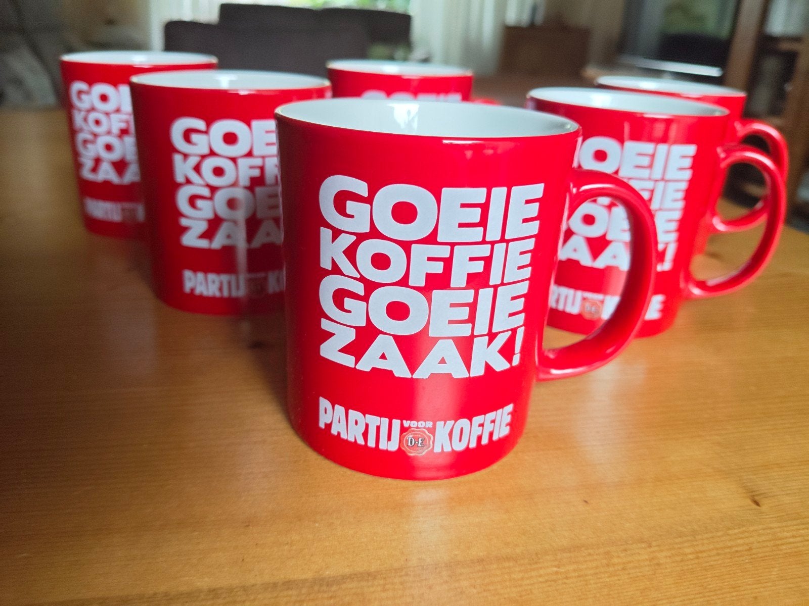 Douwe Egberts koffie bekers, Ophalen of Verzenden, Zo goed als nieuw, Overige stijlen, Overige typen