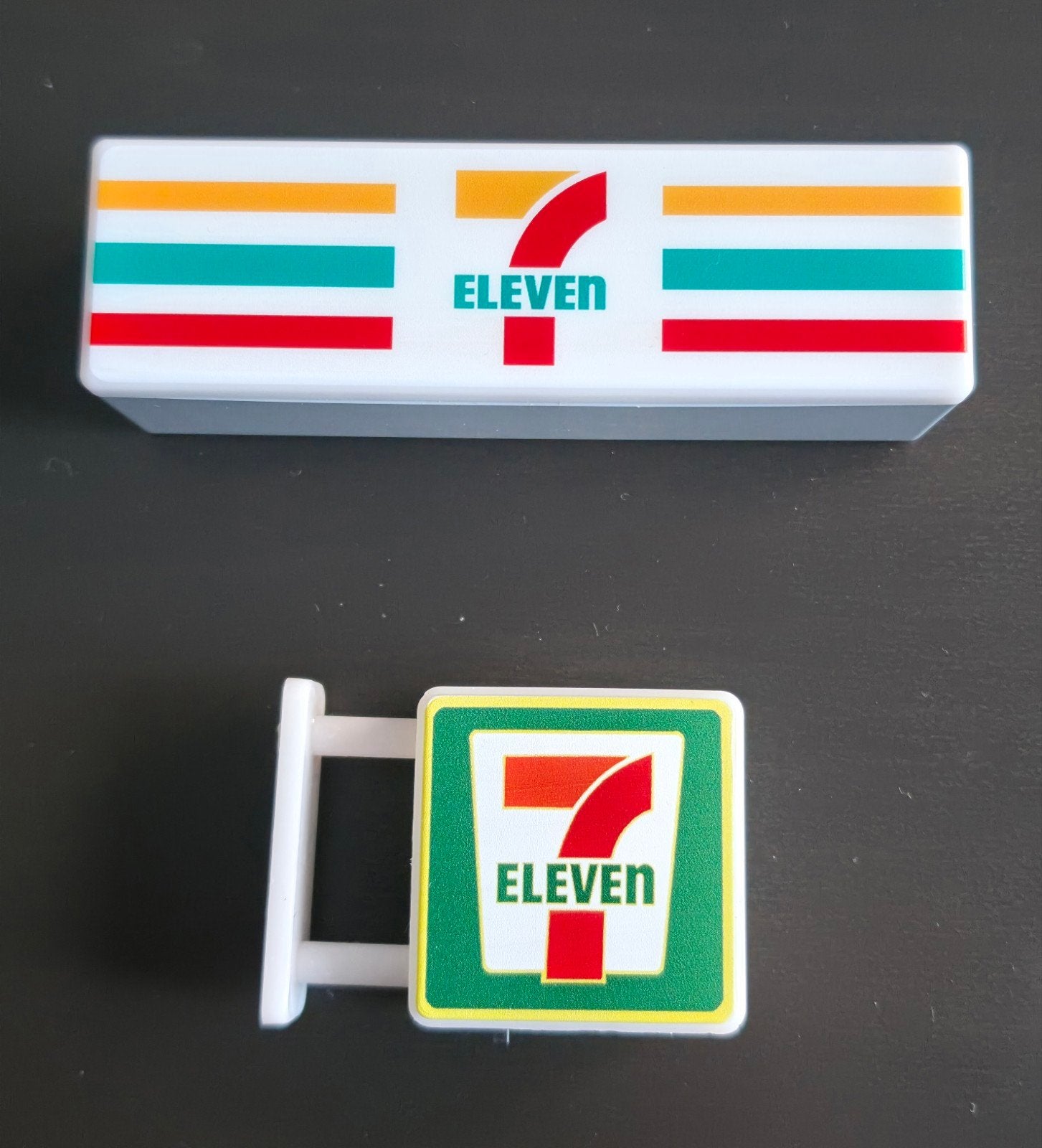 7-Eleven koelkast  magneten, Ophalen of Verzenden, Zo goed als nieuw, Reclamebord