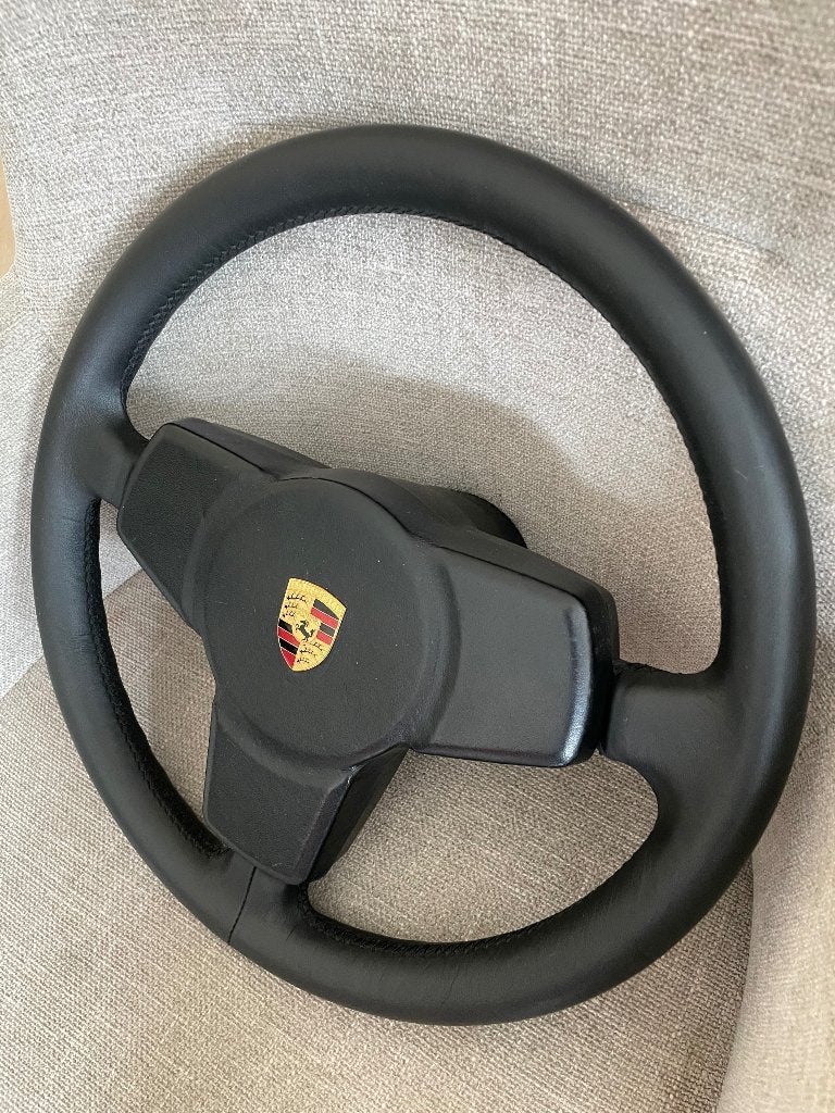 Porsche stuur 3 spaaks, in mooie staat, Auto-onderdelen, Besturing, Ophalen, Gereviseerd, Porsche