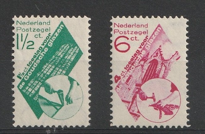 238-239 1931 Goudse Glazen MNH, Ophalen of Verzenden, T/m 1940, Postfris