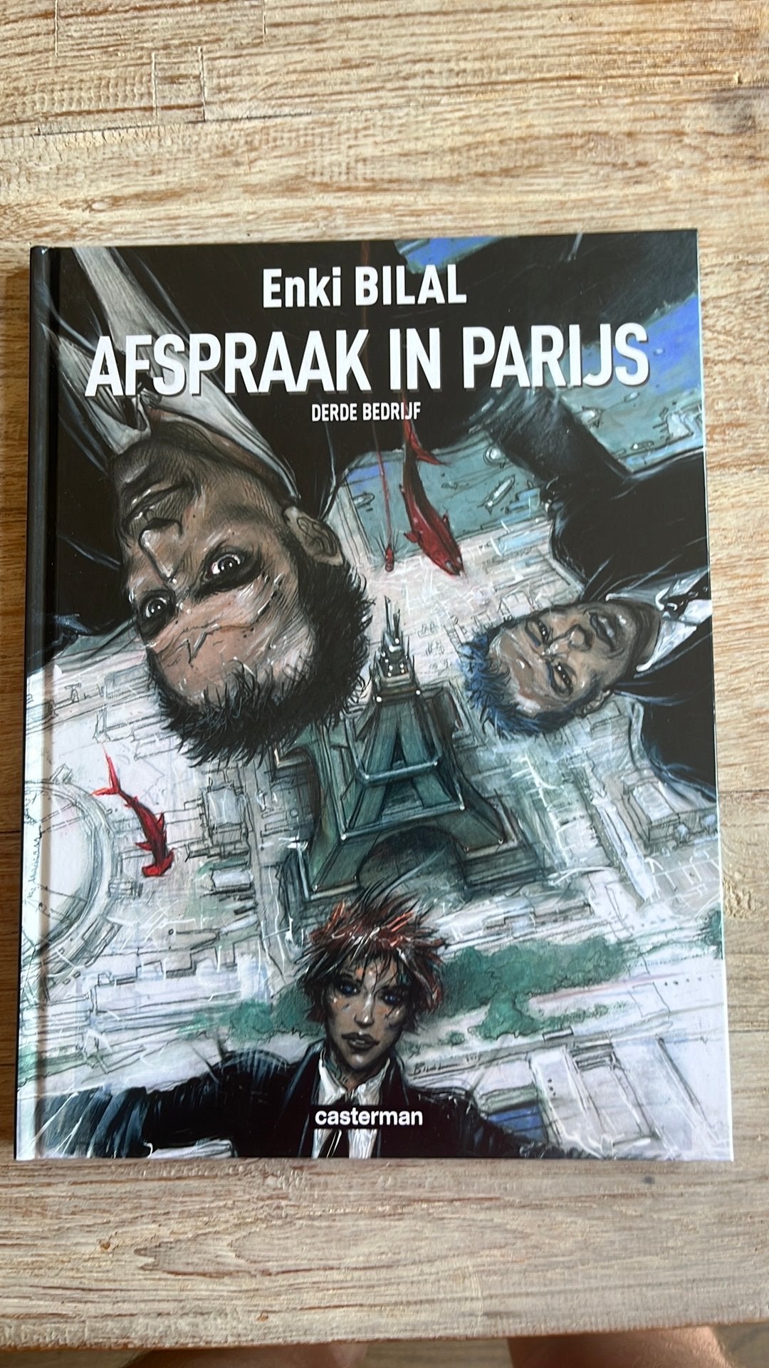Enki Bilal – Afspraak in Parijs (Derde Bedrijf) | Hardcover, Boeken, Ophalen of Verzenden, Zo goed als nieuw