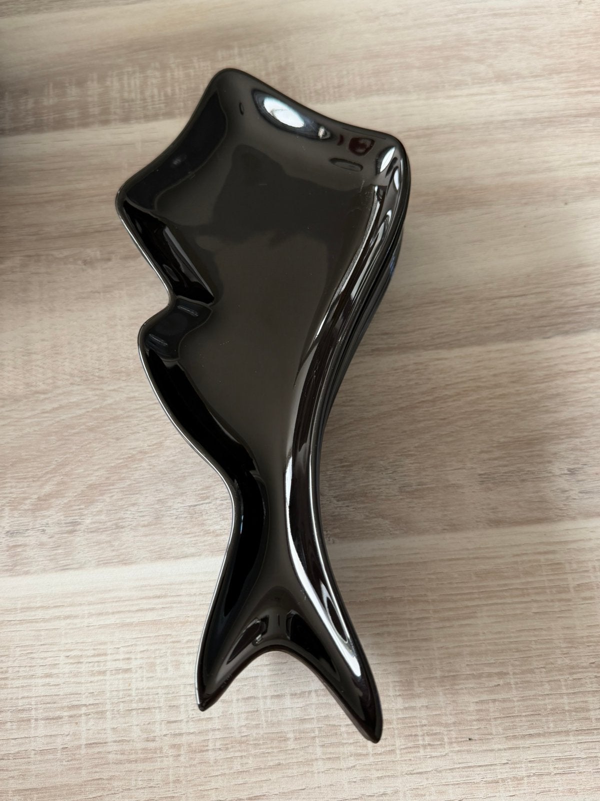 6 stijlvolle zwarte serveerschaaltjes – modern design, Ophalen, Zo goed als nieuw, Overige stijlen, Bord(en)