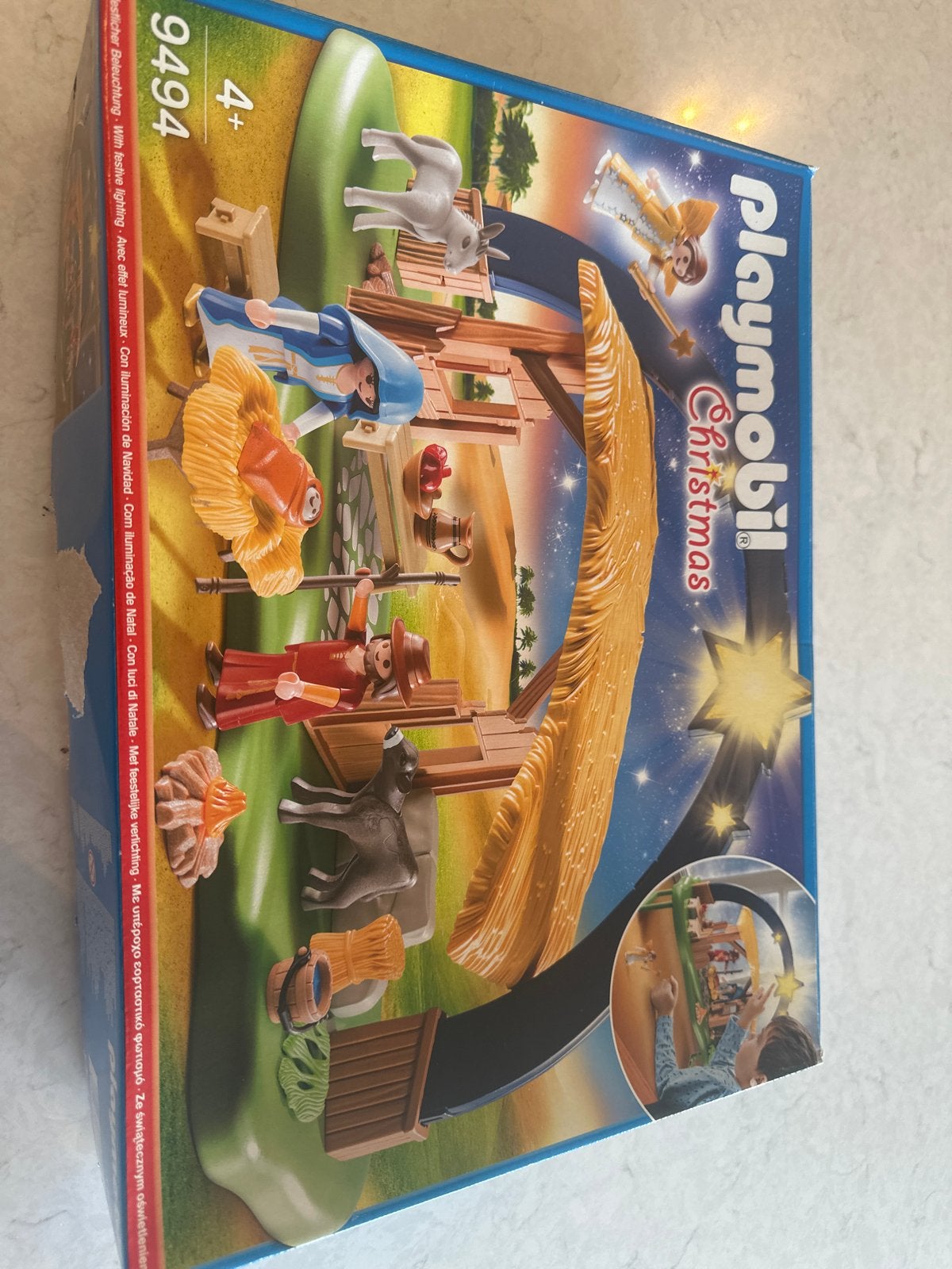 Playmobil Kerststal 9494 - Nieuw in doos, Kinderen en Baby's, Ophalen, Gebouw, Complete set, Nieuw