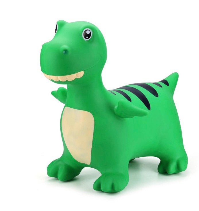Opblaas skippy dino, Kinderen en Baby's, Ophalen, Gebruikt