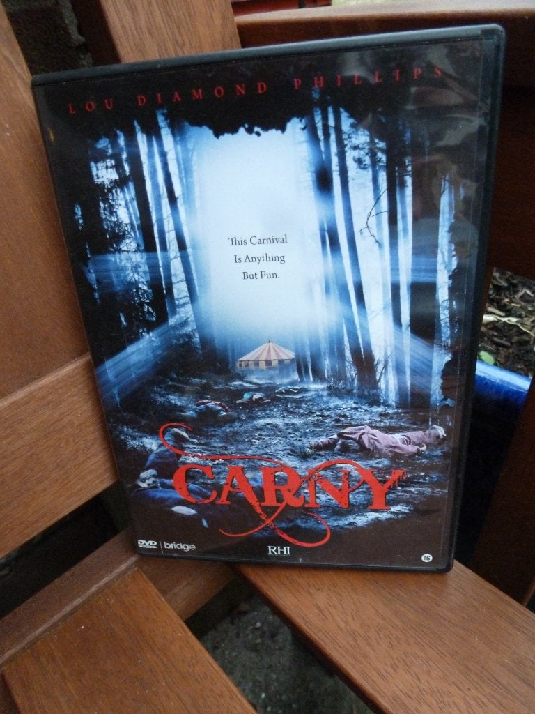 Carny DVD - Horrorfilm met Lou Diamond Phillips, Engels, Vanaf 16 jaar, Nederlands, Ophalen of Verzenden
