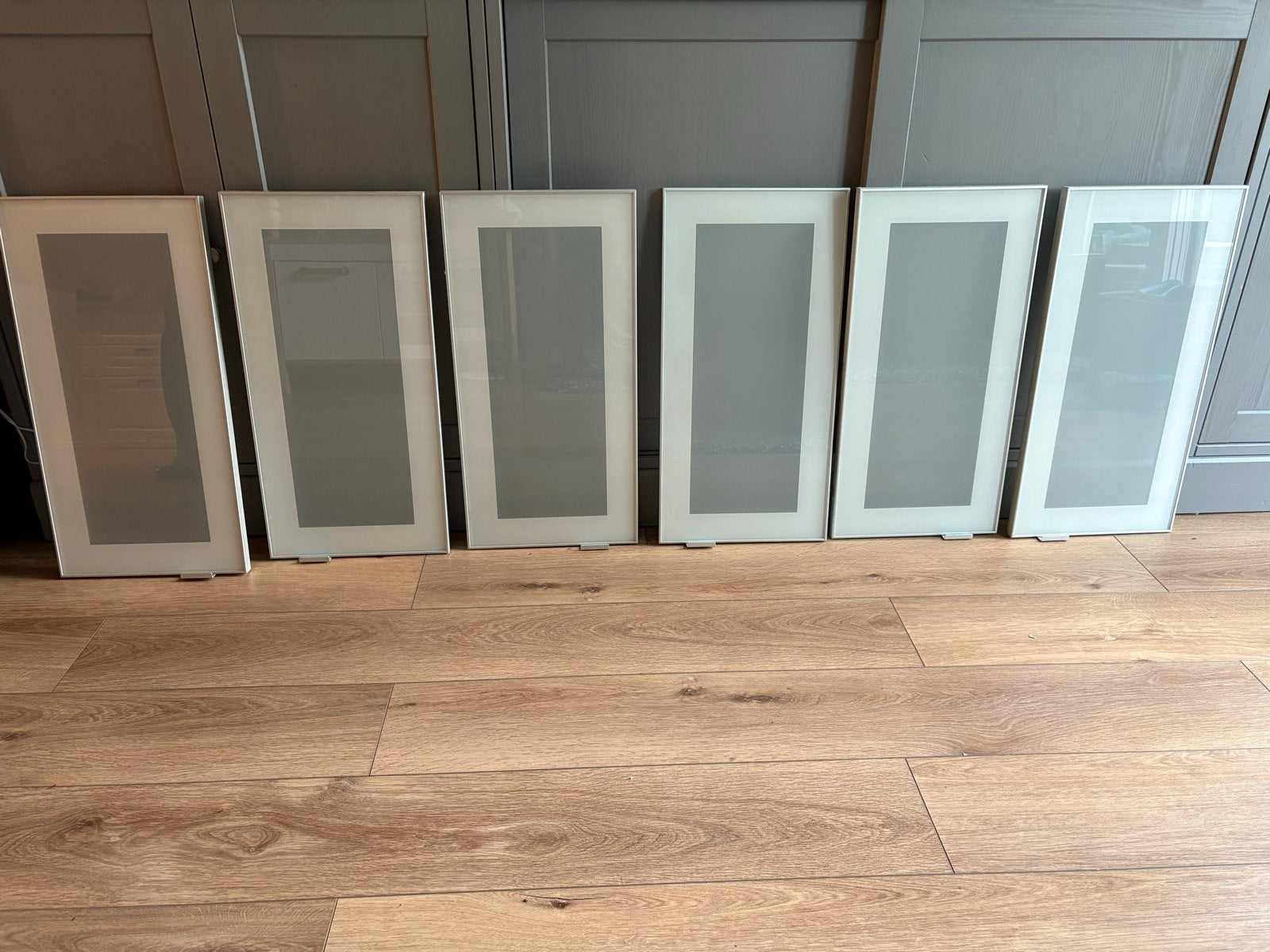 Glazen deurtjes 60x30 cm, Huis en Inrichting, Ophalen, Gebruikt