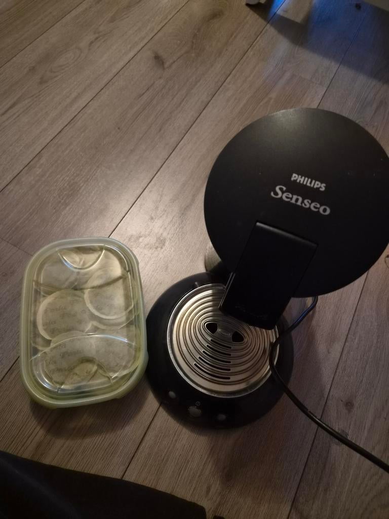 Philips Senseo Koffiepadmachine - Zwart, Witgoed en Apparatuur, Koffiepads en cups, Gebruikt, Koffiemachine, Ophalen of Verzenden
