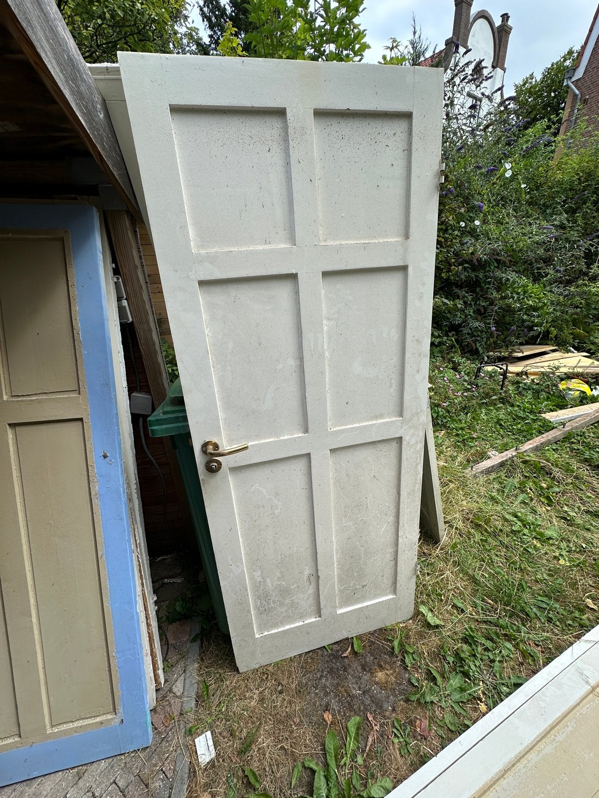 Oude paneel deuren en glazen deur, Gebruikt, Minder dan 80 cm, Binnendeur, Minder dan 200 cm