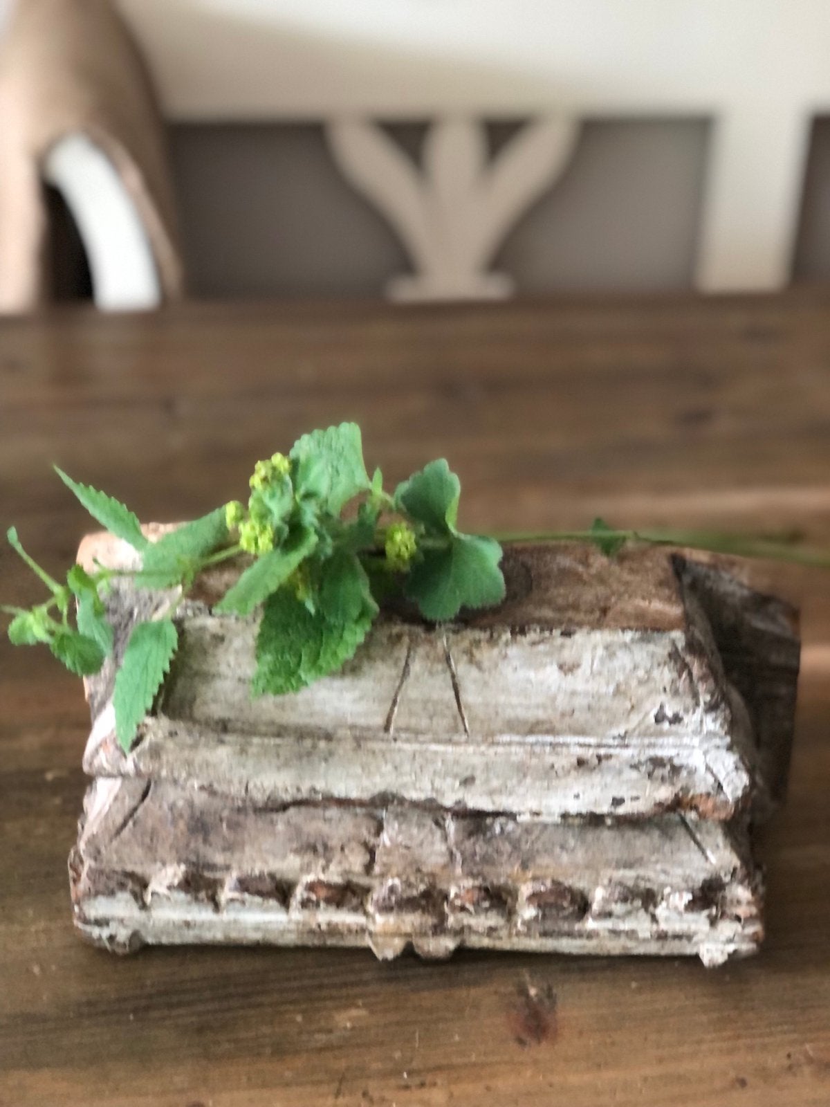 Houten poer, Ophalen of Verzenden, Zo goed als nieuw, Rechthoekig, Hout
