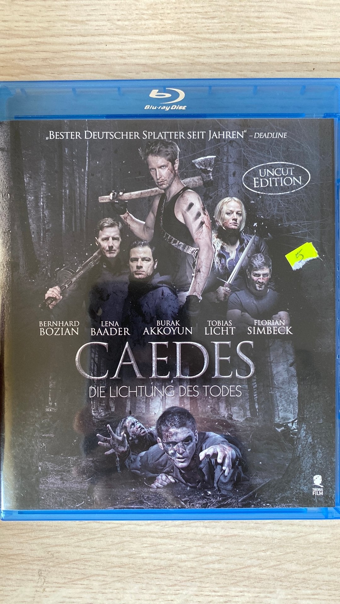 Caedes blu ray horror, Ophalen of Verzenden, Zo goed als nieuw, Horror
