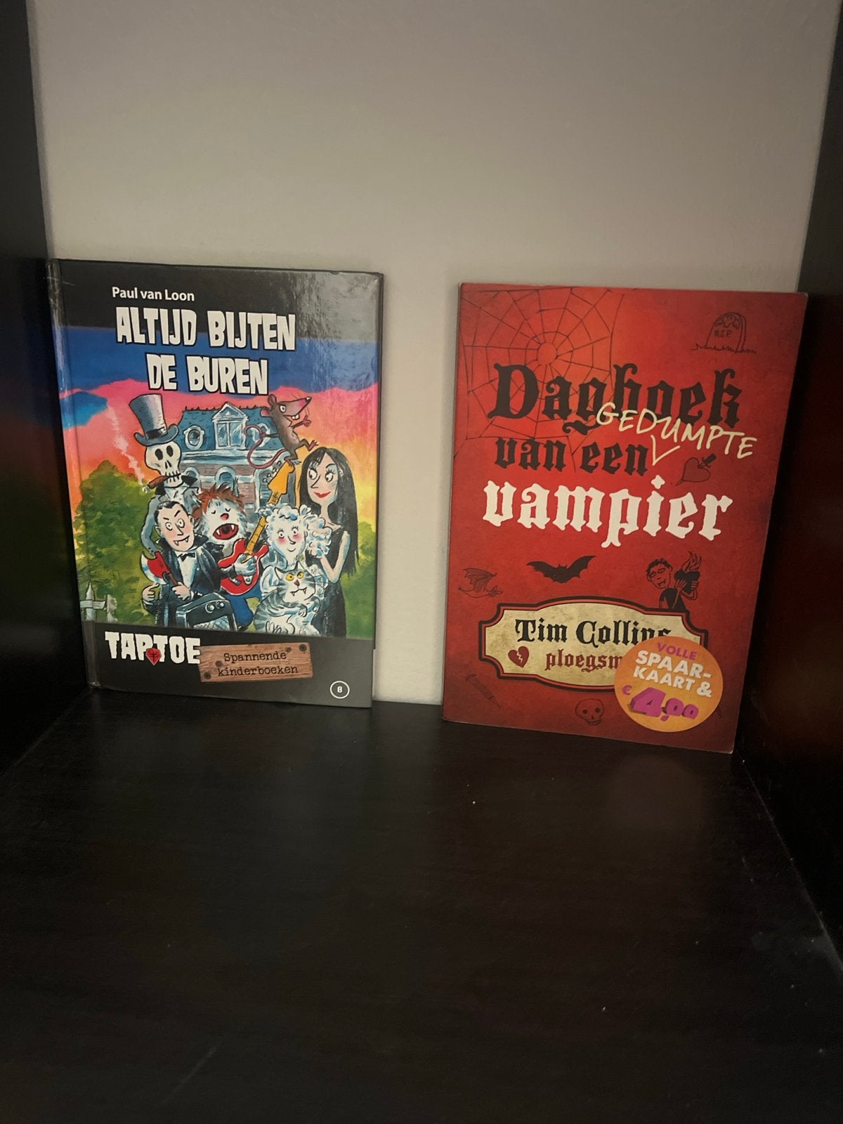 2 spannende kinderboeken: Paul van Loon & Tim Collins, Ophalen, Gelezen, Fictie algemeen