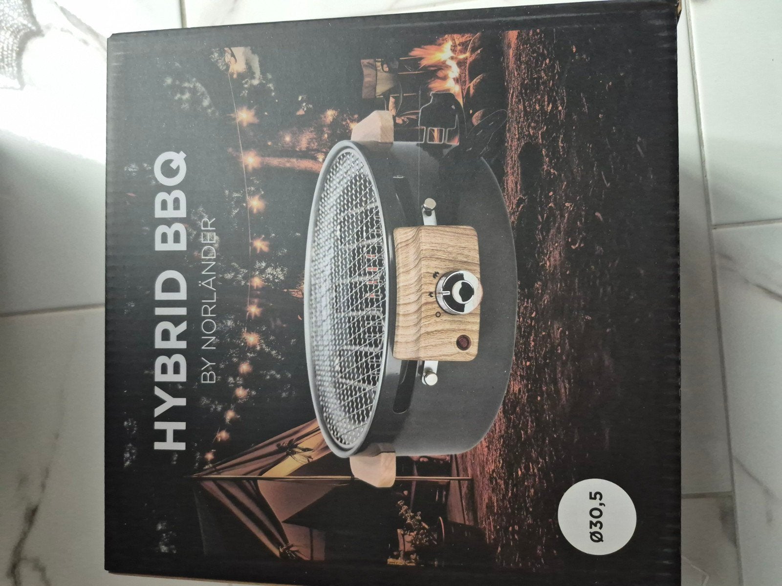 Norländer Hybrid BBQ - Elektrisch & Houtskool Grill, Ophalen, Nieuw, Norländer