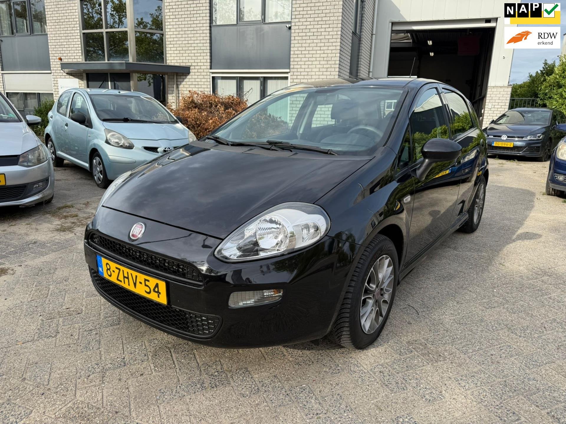 Fiat Punto Evo 1.3 M-Jet Pop Airco Elektr Ramen Nw Apk, Auto's, Voorwielaandrijving, Euro 5, Stof, Gebruikt