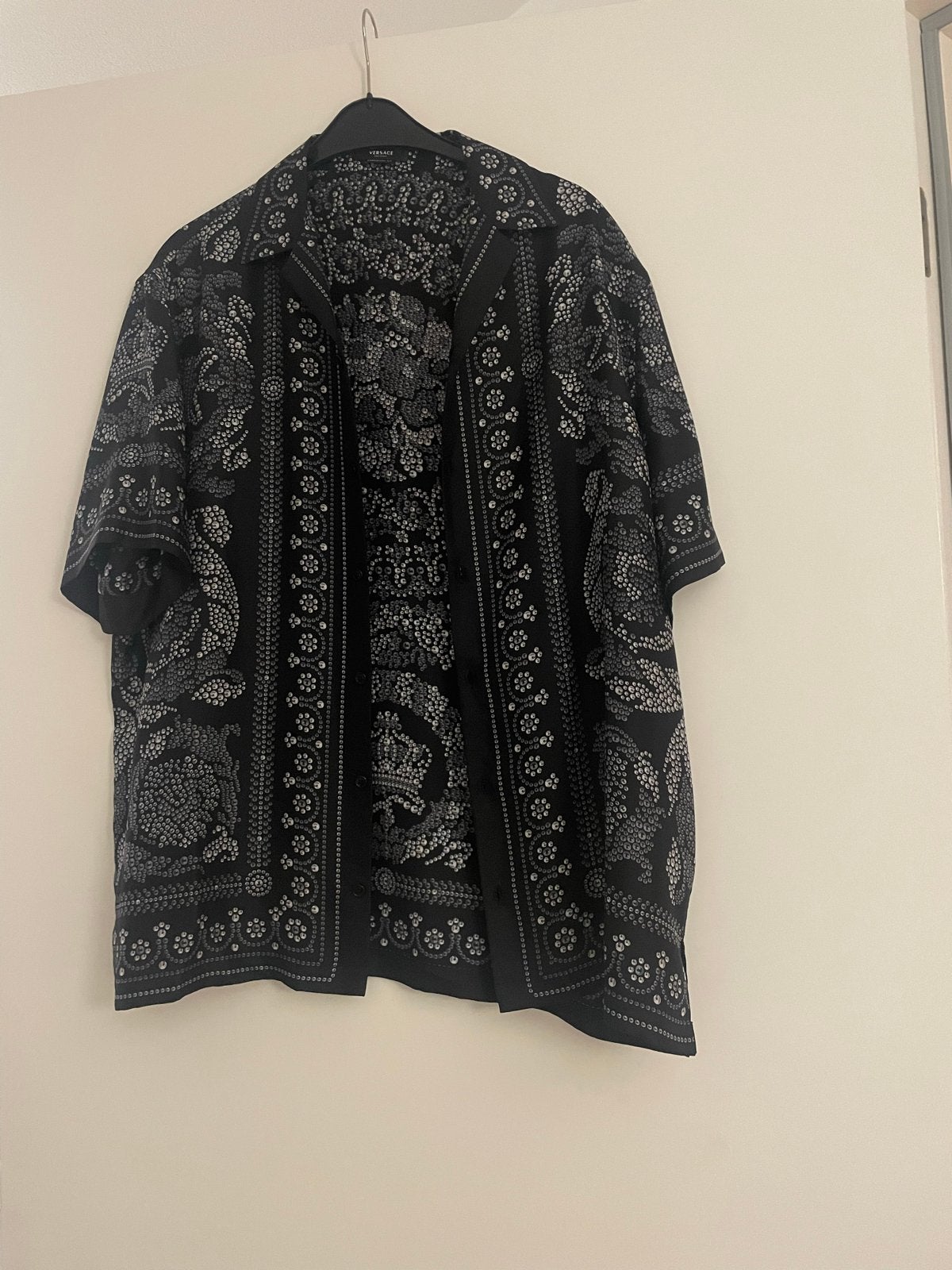 Nieuw Versace Barocco Print Overhemd Zwart – Maat 54 (XXL), Ophalen of Verzenden, Nieuw, Zwart, Halswijdte 41/42 (L)