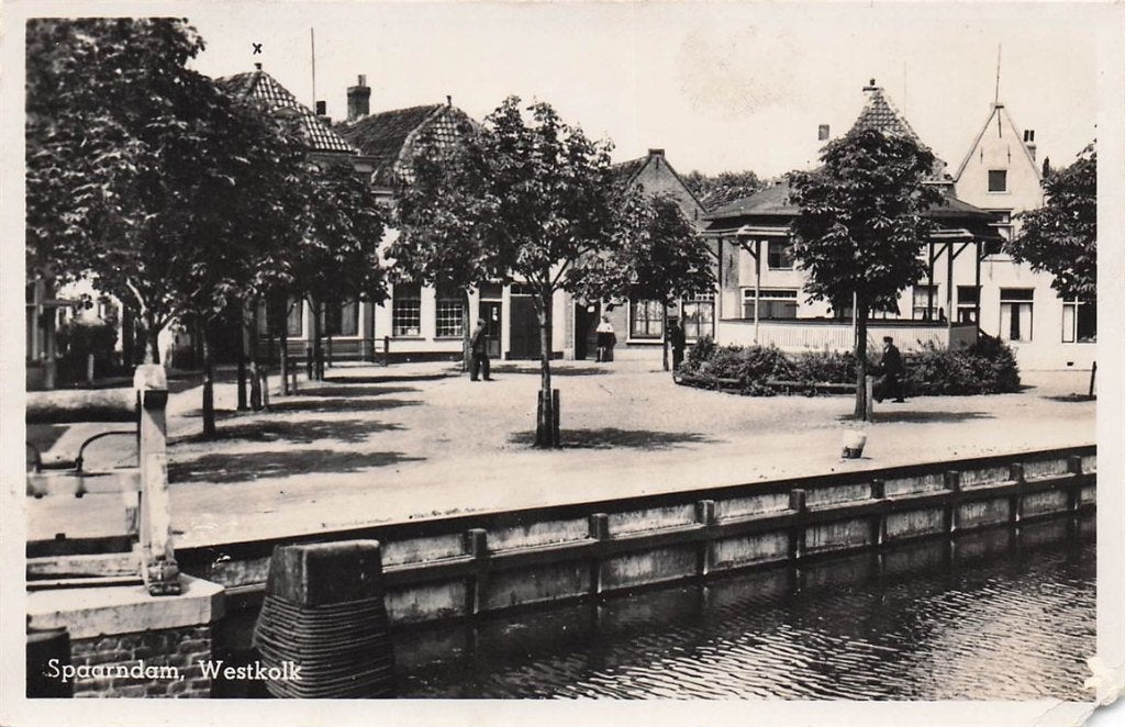 703-056-045 Spaarndam Westkolk, Verzenden, Voor 1920, Noord-Holland