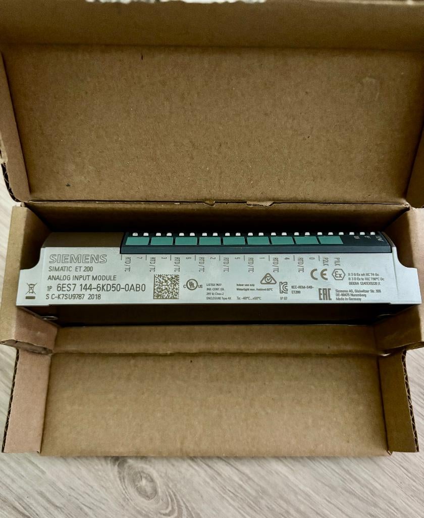SIEMENS - Simatic - ET 200eco PN - AI - 6ES7 144-6KD50-0AB0, Hobby en Vrije tijd, Www.siemens.com, Www.siemens.com, Ophalen of Verzenden