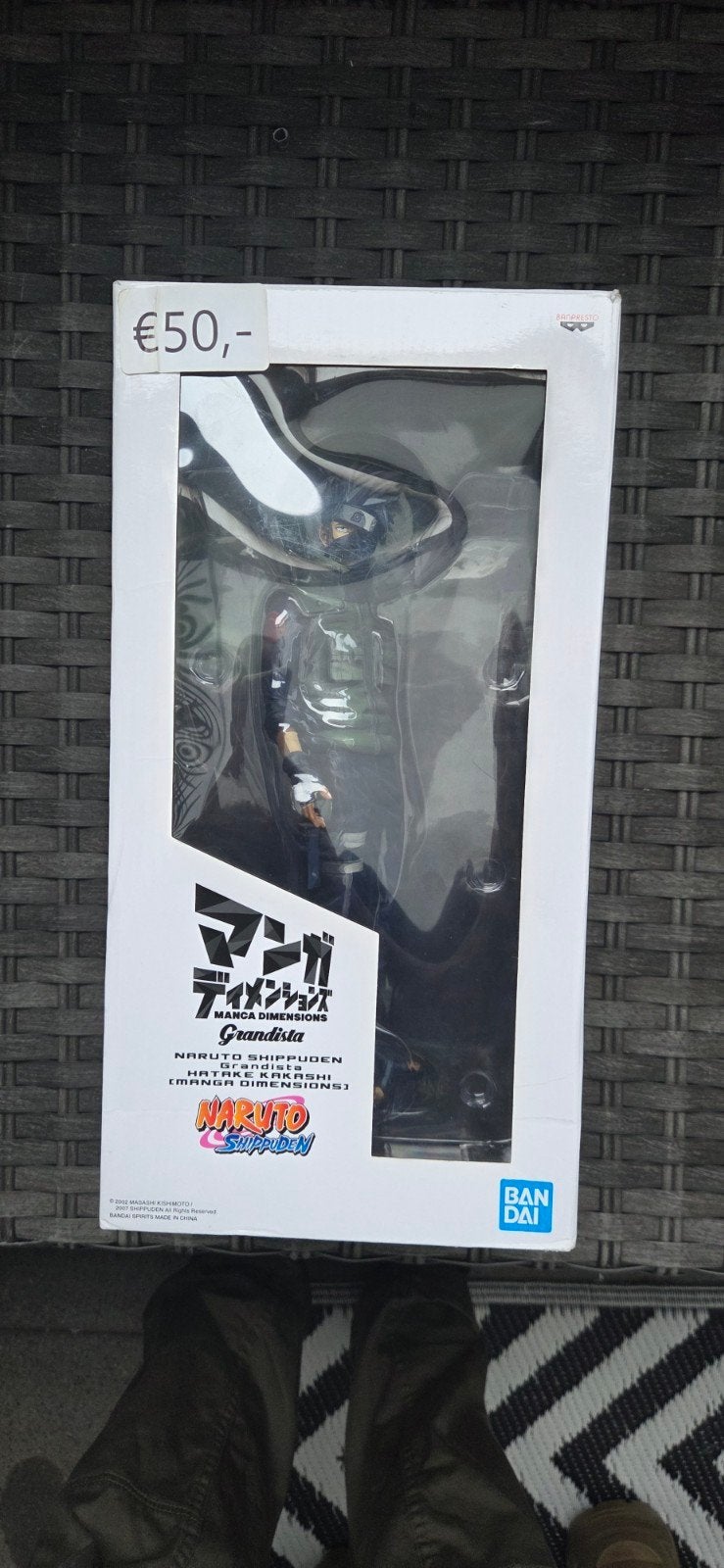 Naruto Shippuden Grandista Manga Dimensions Kakashi Figuur, Ophalen of Verzenden, Nieuw