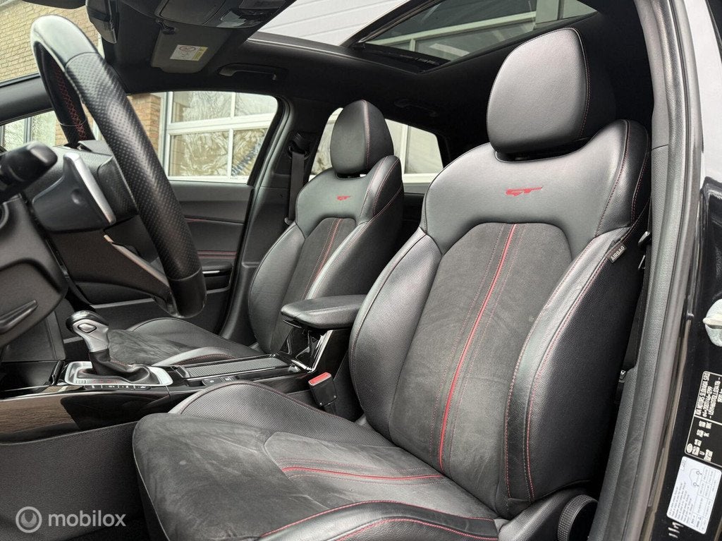 Kia ProCeed 1.6 T-GDI GT Schuifdak Alcantara ACC Navi Carpla, 15 km/l, Zwart, Leder, 204 pk