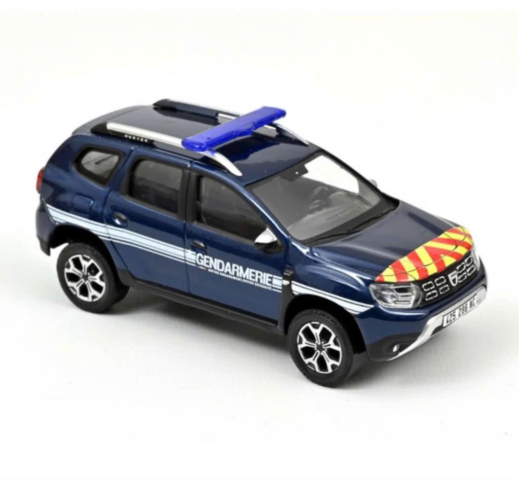 DACIA DUSTER 2019 GENDARMERIE schaal 1:43 Norev ref. 509016, Verzenden, Nieuw, Auto, Norev