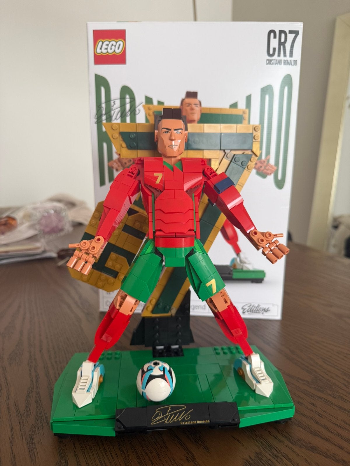 Lego Cristiano Ronaldo CR7, Ophalen of Verzenden, Zo goed als nieuw